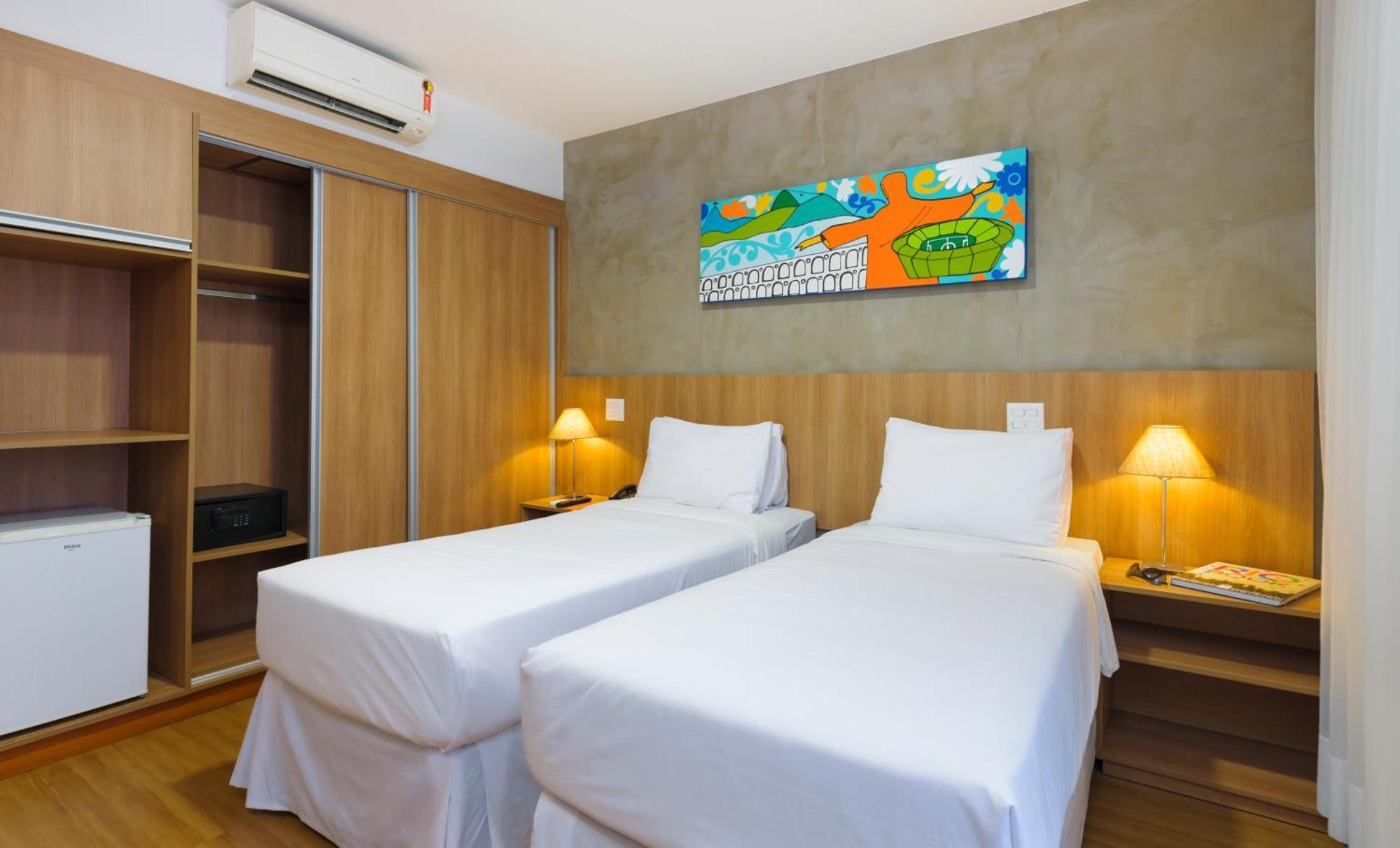 B&B Hotel Rio Copacabana Forte リオデジャネイロ 部屋 写真