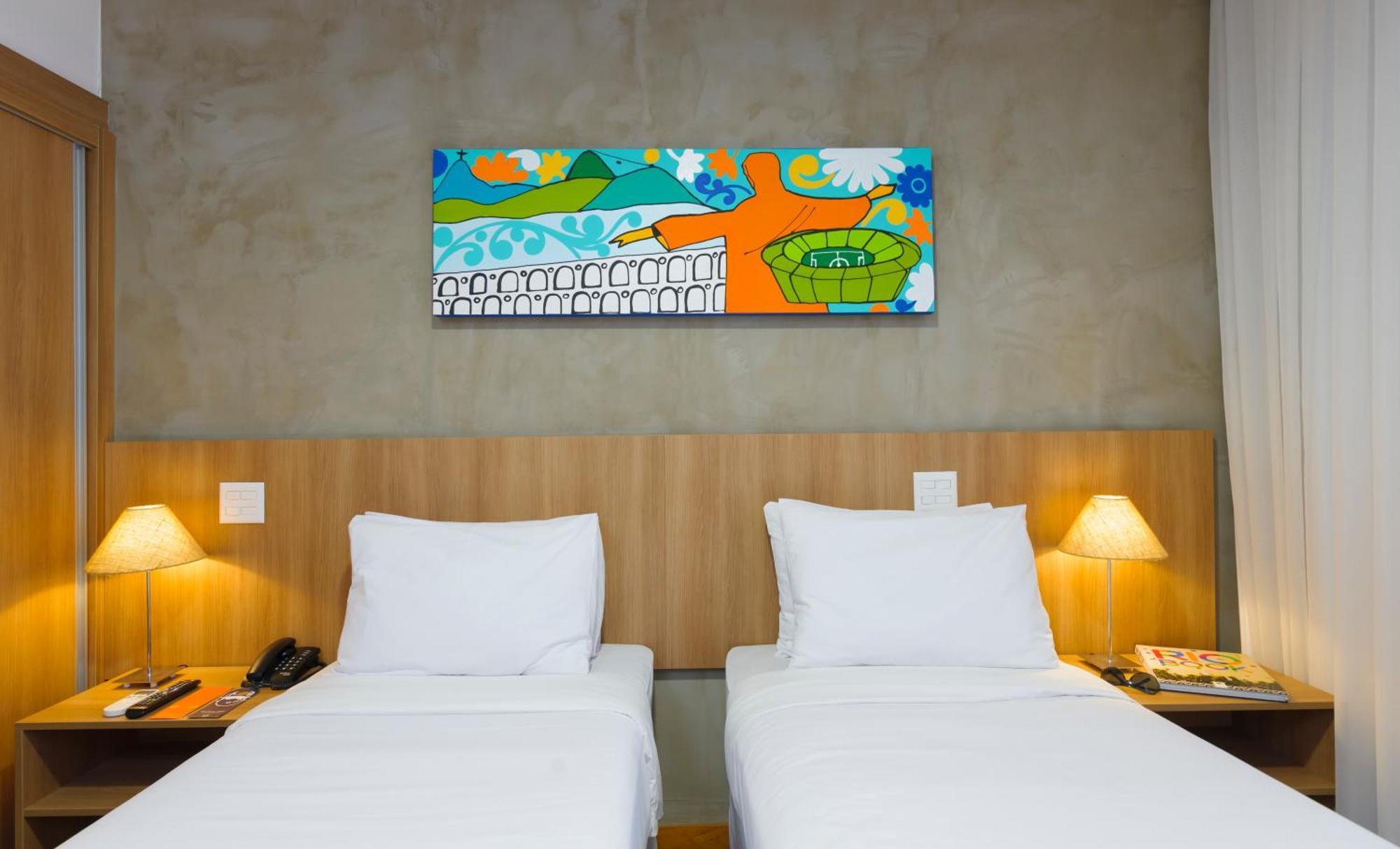 B&B Hotel Rio Copacabana Forte リオデジャネイロ 部屋 写真
