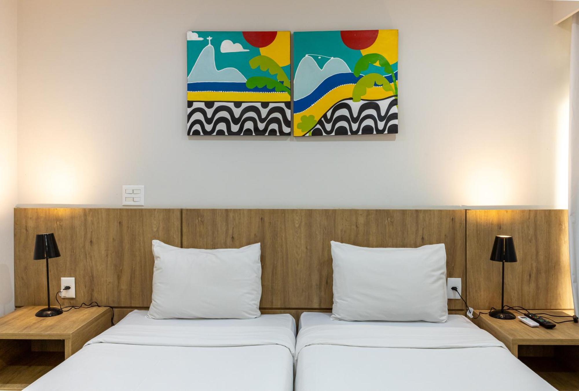 B&B Hotel Rio Copacabana Forte リオデジャネイロ 部屋 写真