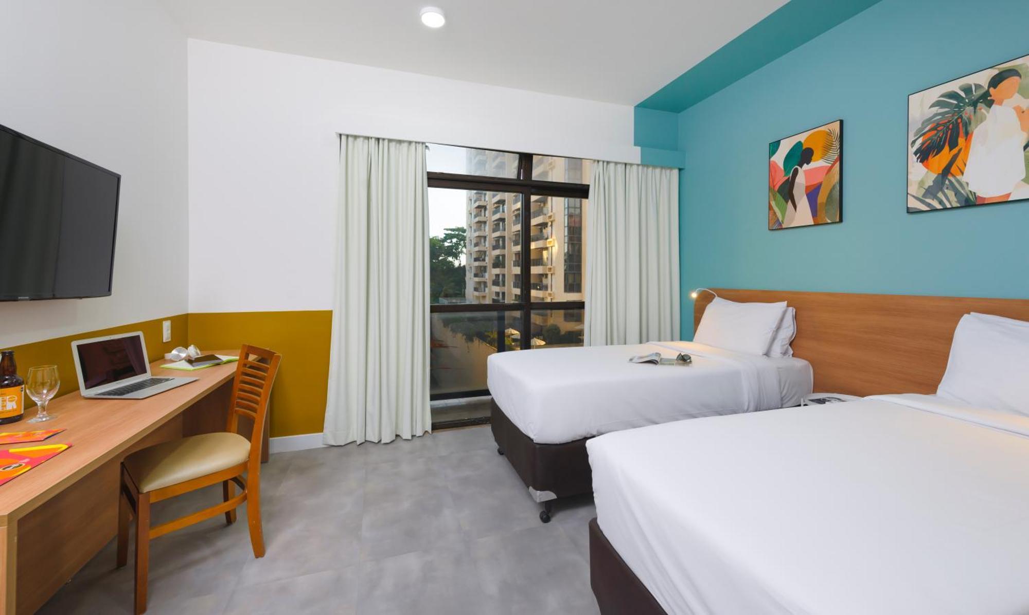 B&B Hotel Rio Copacabana Forte リオデジャネイロ 部屋 写真